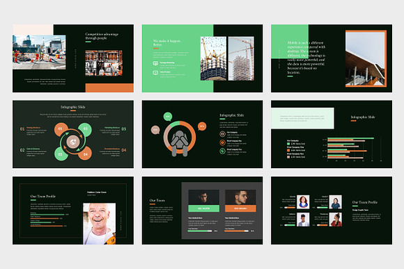 Kumeo : Construction Powerpoint in PowerPoint Templates - product preview 8