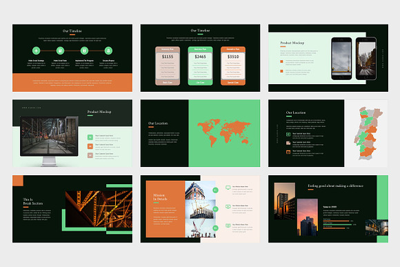 Kumeo : Construction Powerpoint in PowerPoint Templates - product preview 9