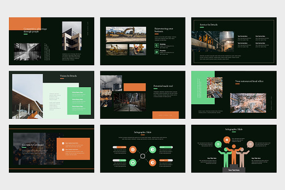 Kumeo : Construction Powerpoint in PowerPoint Templates - product preview 10