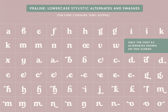 Praline Font Family in Serif Fonts - product preview 18