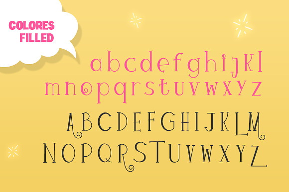 Colores Font Duo in Display Fonts - product preview 5