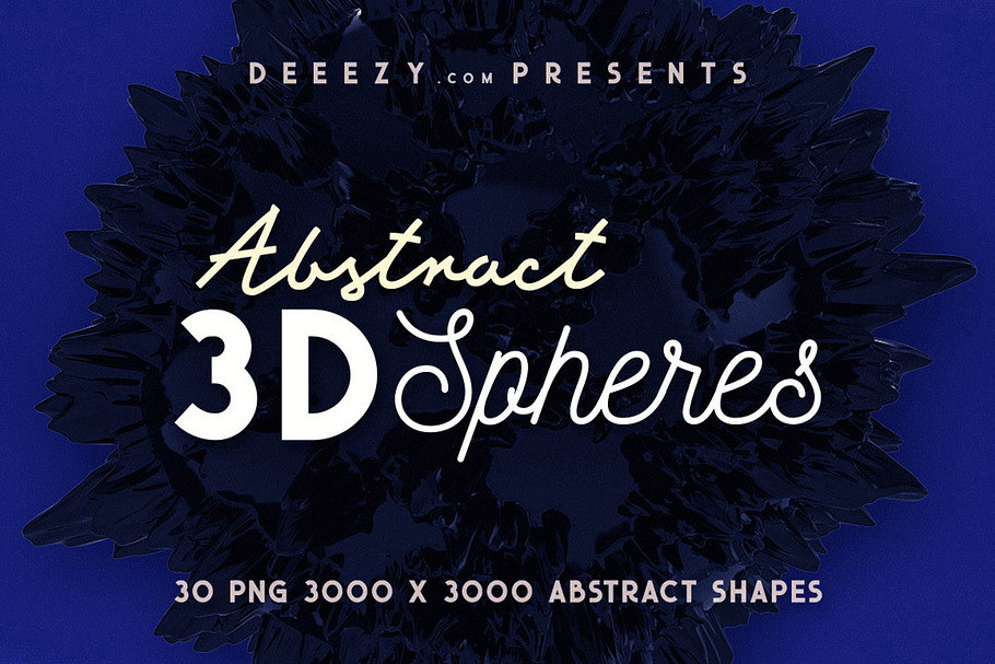 30 Abstract 3D Spheres