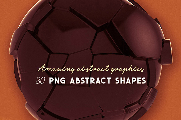 30 Abstract 3D Spheres in Objects - product preview 1