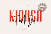 Kionsa - Ultra Condensed Font Duo