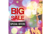 Big sale and fashion special offer