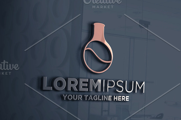 Bottle lab Coffee logo in Logo Templates - product preview 2