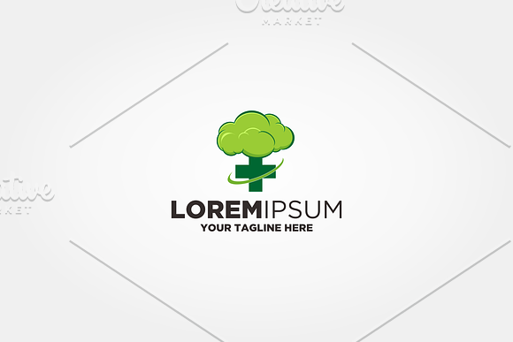 Broccoli Healthy logo in Logo Templates - product preview 1