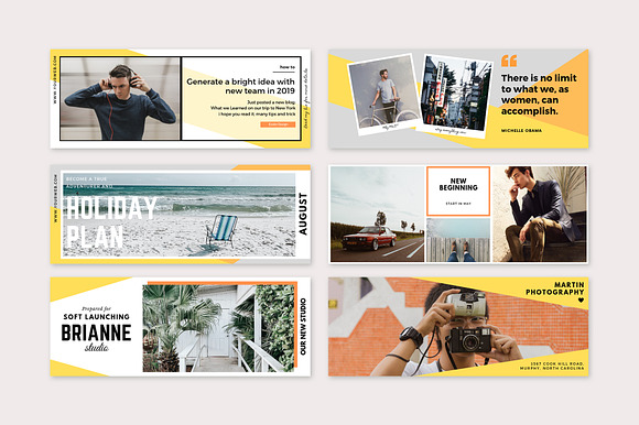 Facebook Bold | Canva in Facebook Templates - product preview 6