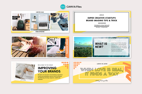 Facebook Bold | Canva in Facebook Templates - product preview 8