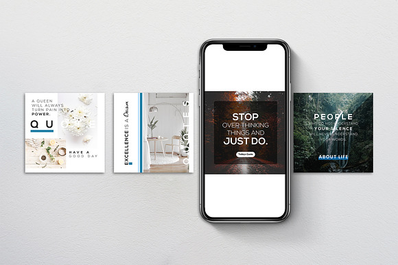 Simple Quotes Layout in Instagram Templates - product preview 2