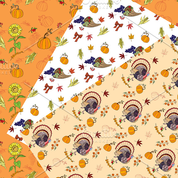 Thanksgiving Day Patterns in Patterns - product preview 1