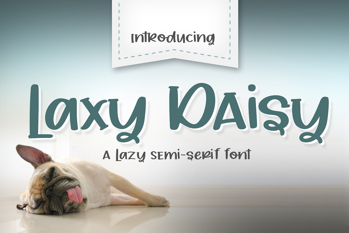Laxy Daisy Font in Serif Fonts - product preview 8