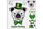English Bulldog Dog and design