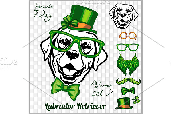 Labrador Retriever Dog and design