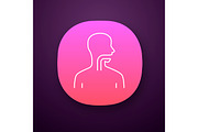 Healthy throat app icon