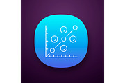 Scatter plot app icon