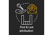 First and Last attribution icon