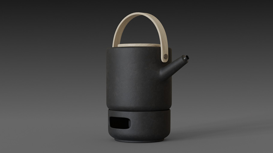 Theo teapot from Stelton in 3D - product preview 12