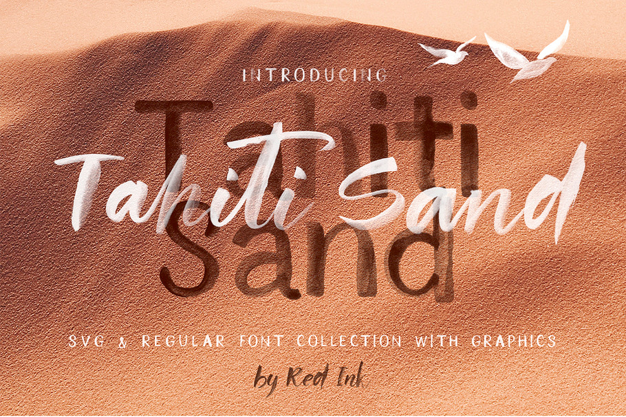 Tahiti Sand. Fonts & Graphics. in Script Fonts - product preview 8