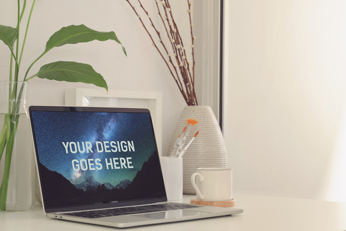 Laptop DisplayMockup #33 in Mobile & Web Mockups - product preview 8