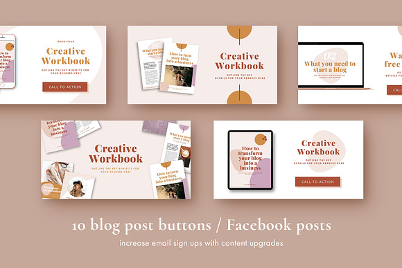 Lead Magnet Marketing Bundle | CANVA in Pinterest Templates - product preview 12