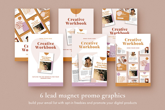 Pinterest Marketing Pack | CANVA in Pinterest Templates - product preview 6