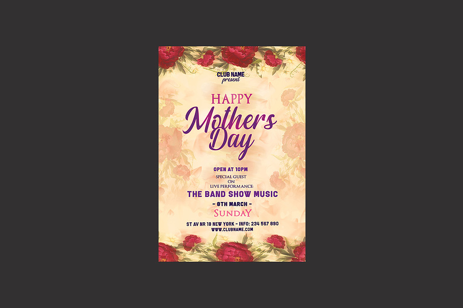 Mothers Day Flyer in Flyer Templates - product preview 8