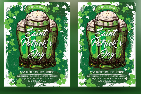 St. Patrick's Day Flyer And Poster in Flyer Templates - product preview 1