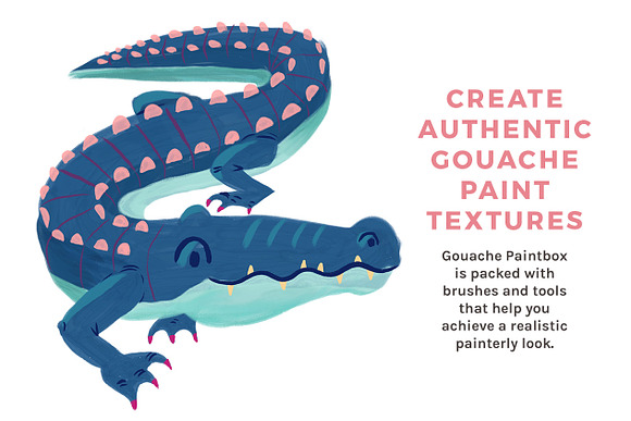 Gouache Paintbox for Procreate 5 in Add-Ons - product preview 2