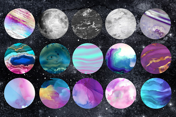 Planets Clipart in Illustrations - product preview 1
