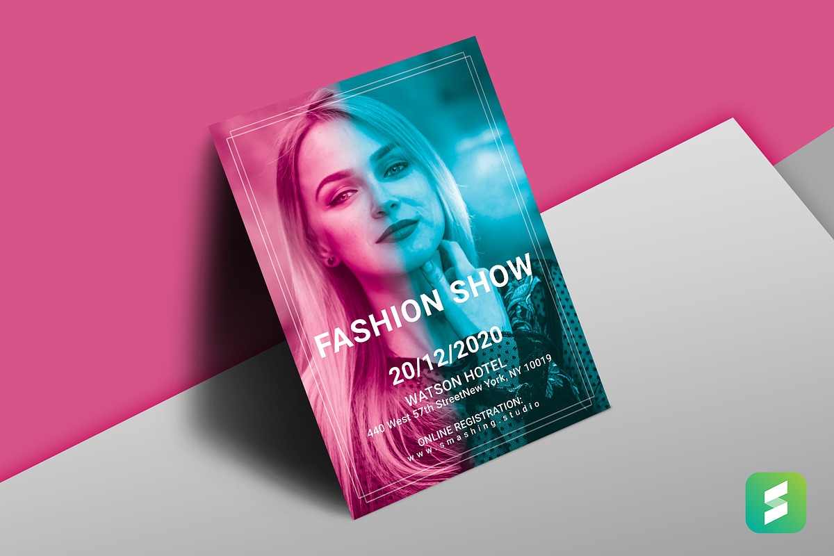 Trendy Fashion Flyer Template in Flyer Templates - product preview 8