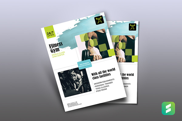 Feet For Life GYM Flyer Template