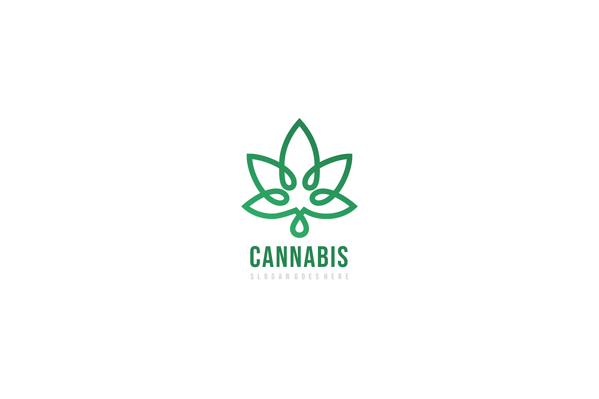 Cannabis Logo in Logo Templates - product preview 8
