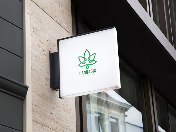 Cannabis Logo in Logo Templates - product preview 2