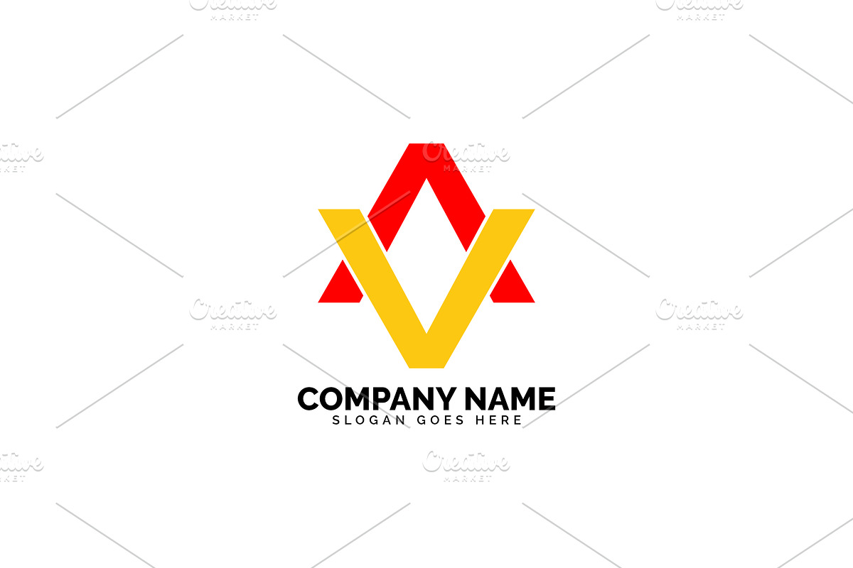 av letter logo in Logo Templates - product preview 8