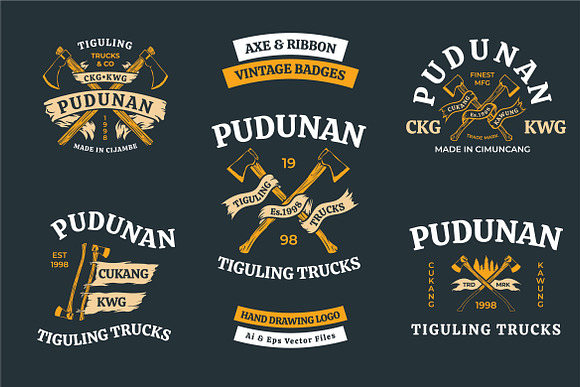 50 Badges + Coffee Graphics Bundle in Logo Templates - product preview 1