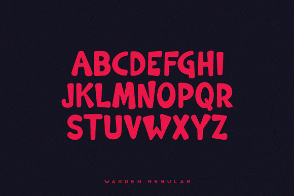 Warden Typeface in Display Fonts - product preview 1