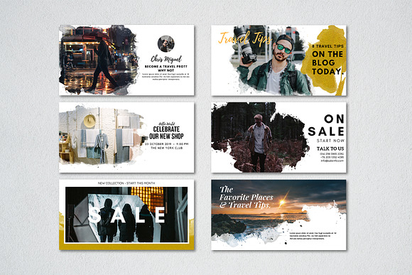 Watercolor Bundle in Instagram Templates - product preview 18