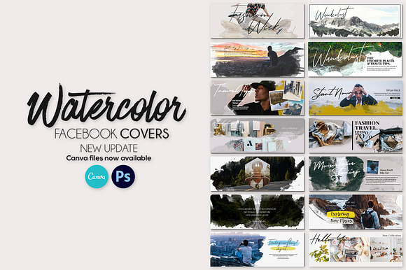 Watercolor Bundle in Instagram Templates - product preview 23