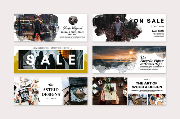 Watercolor Bundle in Instagram Templates - product preview 32