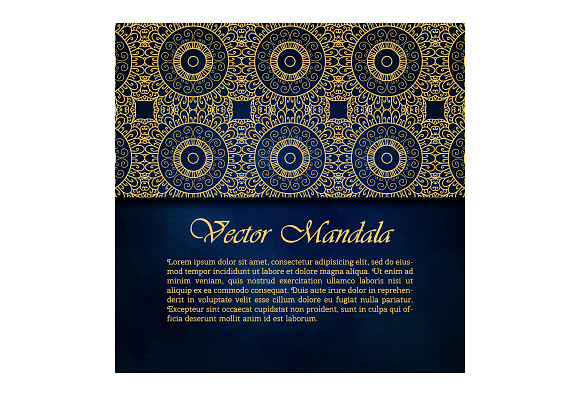 Set of mandala cards. in Wedding Templates - product preview 6