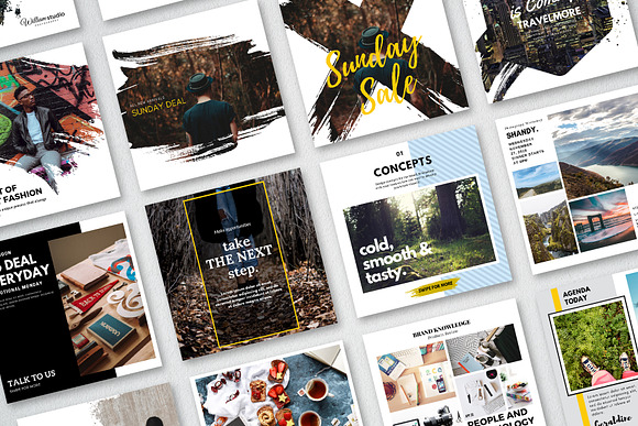 AGENDA Bundle in Instagram Templates - product preview 2