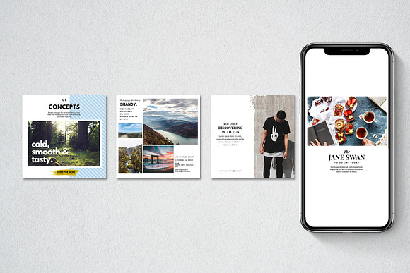 AGENDA Bundle in Instagram Templates - product preview 5
