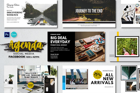 AGENDA Bundle in Instagram Templates - product preview 16