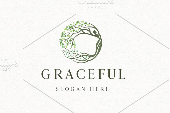 Graceful Logo Template in Logo Templates - product preview 1