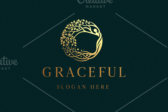 Graceful Logo Template in Logo Templates - product preview 2