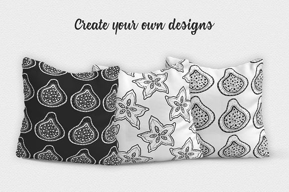Black and White Illustration Set in Illustrations - product preview 12