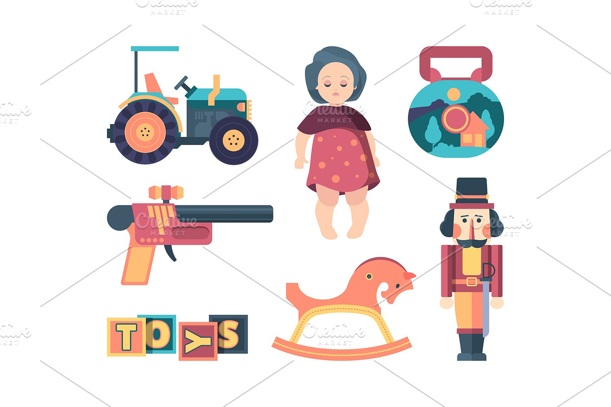 vintage toys. happy childhood in Objects - product preview 8