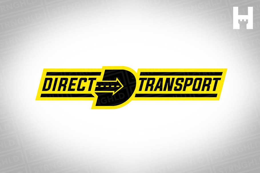 Direct Transport VectorLogo Template in Logo Templates - product preview 8
