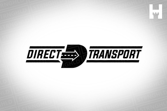 Direct Transport VectorLogo Template in Logo Templates - product preview 1